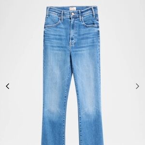 MOTHER Blue Ankle & Cropped Jeans